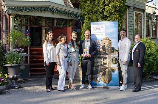 Weinsoirée im Rahmen der Akquisetour Schweden 2024