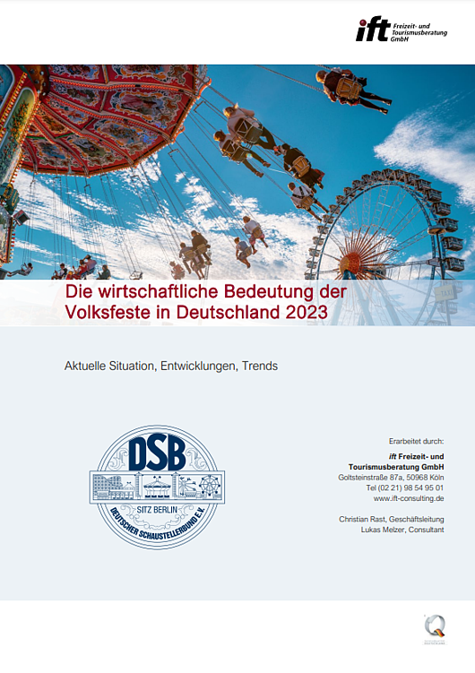 Studie "Die wirtschaftliche Bedeutung der Volksfeste in Deutschland 2023"