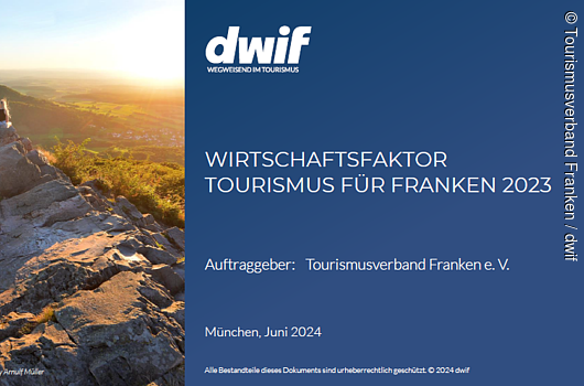 Wirtschafsfaktor Tourismus für Franken 2023