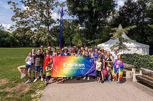 "FrankenTourismus and Friends" beim CSD Nürnberg 2024