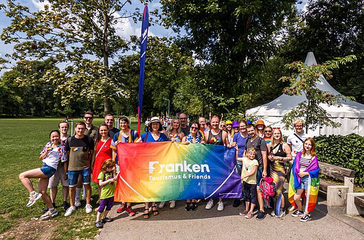 "FrankenTourismus and Friends" beim CSD Nürnberg 2024